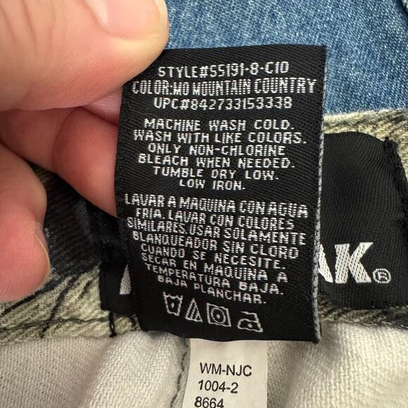 Mossy Oak Pants Mens 32*32 Camo Denim Pockets Cotton Stretch Hunting Outdoor - Picture 5 of 10